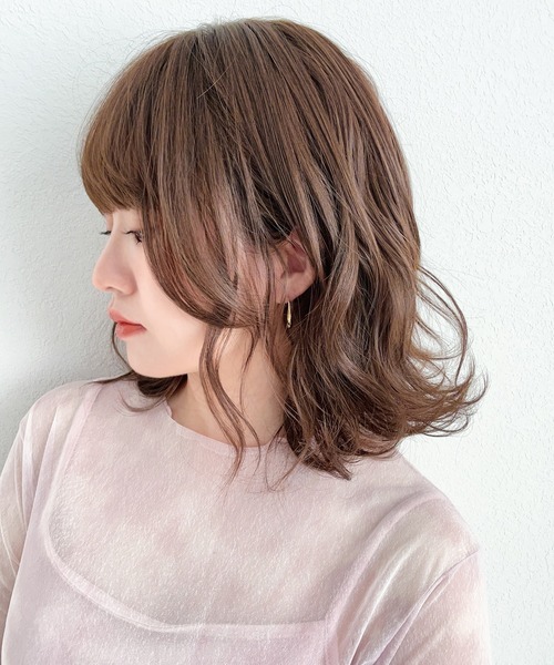 Brightlele(ブライトララ)の「「 レーブボブディ 」 ウィッグ レディース ボブ ミディアム 自然 フルウィッグ(ウィッグ・レディース・その他6/その他5/その他1/その他2/その他3/その他4/その他7・フリー)」の21枚目の写真
