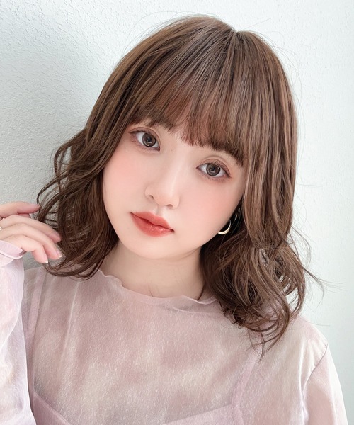 Brightlele(ブライトララ)の「「 レーブボブディ 」 ウィッグ レディース ボブ ミディアム 自然 フルウィッグ(ウィッグ・レディース・その他6/その他5/その他1/その他2/その他3/その他4/その他7・フリー)」の12枚目の写真