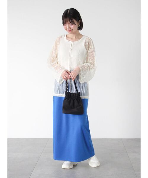 Lugnoncure（ルノンキュール）の「前後2WAYメッシュトップス（その他トップス・レディース・オフホワイト/ブラック/イエロー・F）」の20枚目の写真