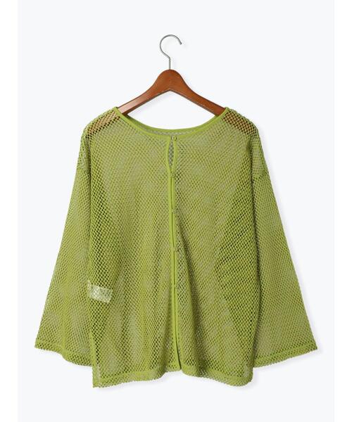 Lugnoncure（ルノンキュール）の「前後2WAYメッシュトップス（その他トップス・レディース・オフホワイト/ブラック/イエロー・F）」の10枚目の写真