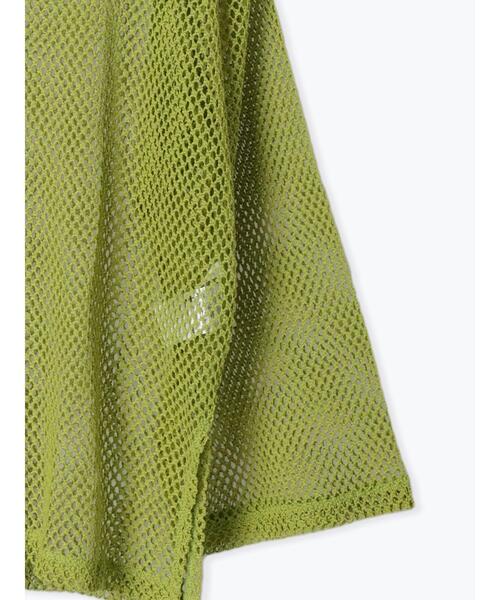 Lugnoncure（ルノンキュール）の「前後2WAYメッシュトップス（その他トップス・レディース・オフホワイト/ブラック/イエロー・F）」の6枚目の写真