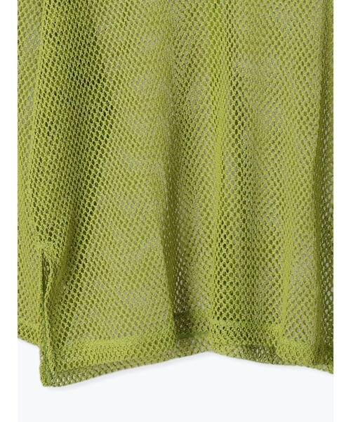 Lugnoncure（ルノンキュール）の「前後2WAYメッシュトップス（その他トップス・レディース・オフホワイト/ブラック/イエロー・F）」の7枚目の写真