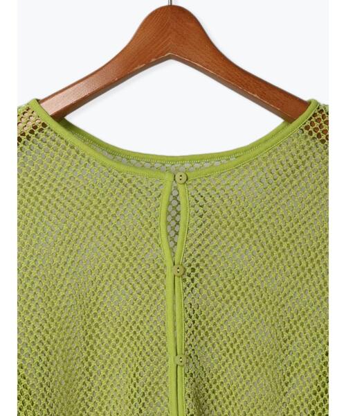 Lugnoncure（ルノンキュール）の「前後2WAYメッシュトップス（その他トップス・レディース・オフホワイト/ブラック/イエロー・F）」の8枚目の写真