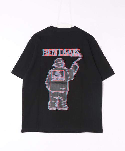 BEN DAVIS(ベンデイビス)の「《BEN DAVIS PROJECT LINE》PRINT T SHIRTS(Tシャツ/カットソー・メンズ・ベージュ/ホワイト/ブラック・MEDIUM/LARGE/X-LARGE)」の8枚目の写真