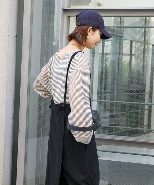 Franklin Climbing(フランクリンクライミング)の「【Retreat】2WAYキャミサロペット(サロペット/オーバーオール・レディース・ベージュ/インディゴブルー/ブラック・ONE SIZE)」の14枚目の写真