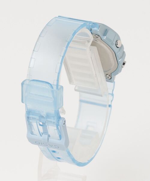 CASIO(カシオ)の「CASIO 腕時計スタンダード デジタル クリアー ミニ LA20WHS(デジタル腕時計・レディース・サックスブルー/クリア/ピンク・FREE)」の10枚目の写真
