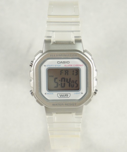 セール】CASIO 腕時計スタンダード デジタル クリアー ミニ LA20WHS