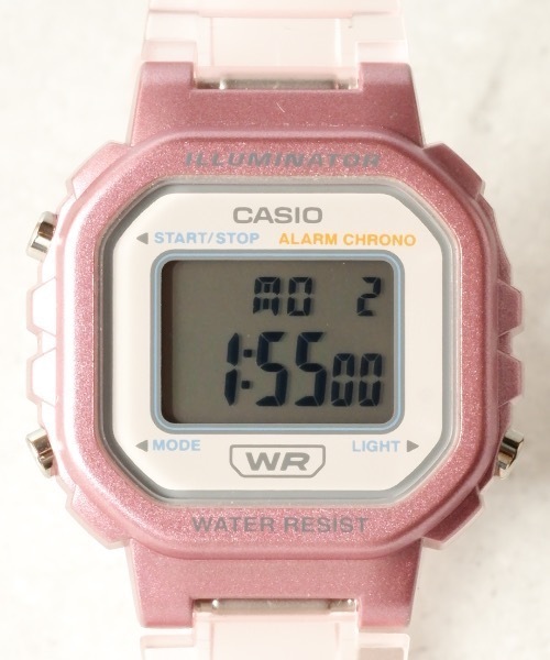 CASIO データバンクデジタル腕時計 ピンク 腕時計 「CASIO（カシオ）」スタンダードデジタル ミニ