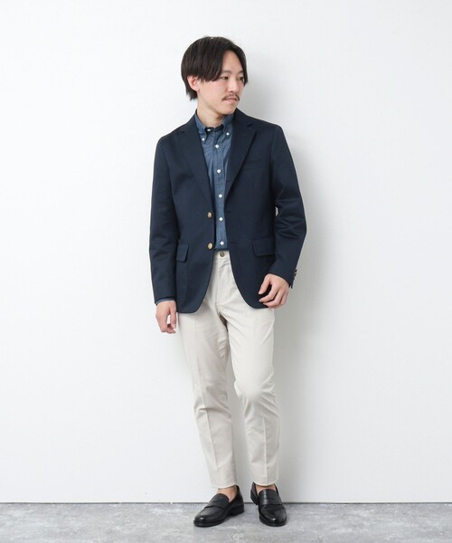 NOLLEY’S(ノーリーズ)の「【D.C.WHITE/ディーシーホワイト】《ビジカジ対応》WEST POINT BLAZER ウエストポイントブレザー(テーラードジャケット・メンズ・ネイビー・46/48/44)」の15枚目の写真