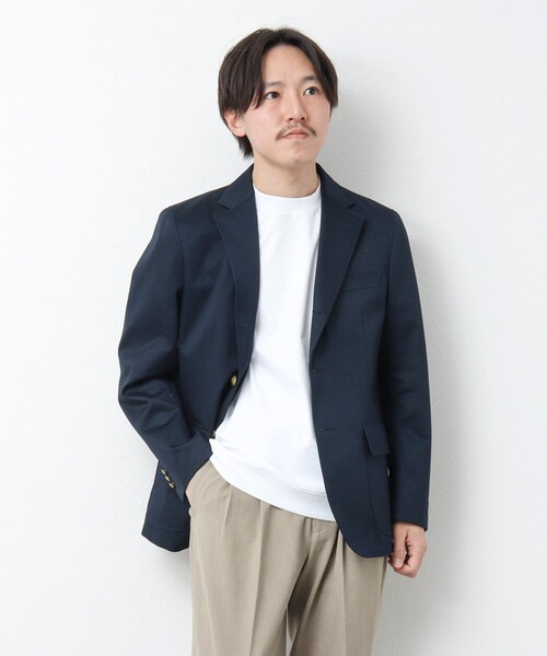 NOLLEY’S(ノーリーズ)の「【D.C.WHITE/ディーシーホワイト】《ビジカジ対応》WEST POINT BLAZER ウエストポイントブレザー(テーラードジャケット・メンズ・ネイビー・46/48/44)」の19枚目の写真