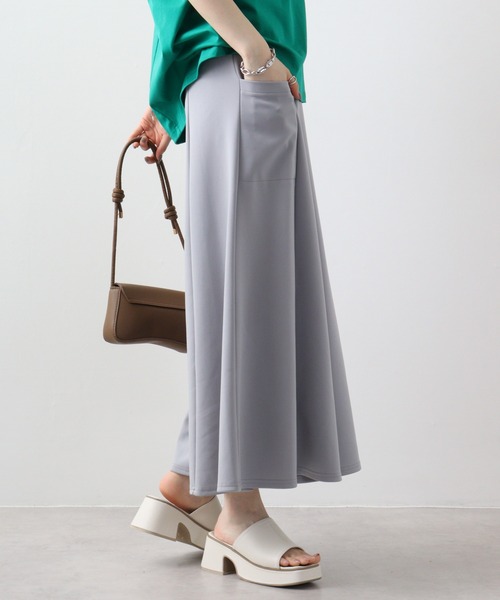 BRODIAEA(ブローディア)の「BRODIAEA ダンボールニットスカーチョ(その他パンツ・レディース・モカ/ネイビー/ブラック/ブルー/シルバーグレー・M-L)」の12枚目の写真