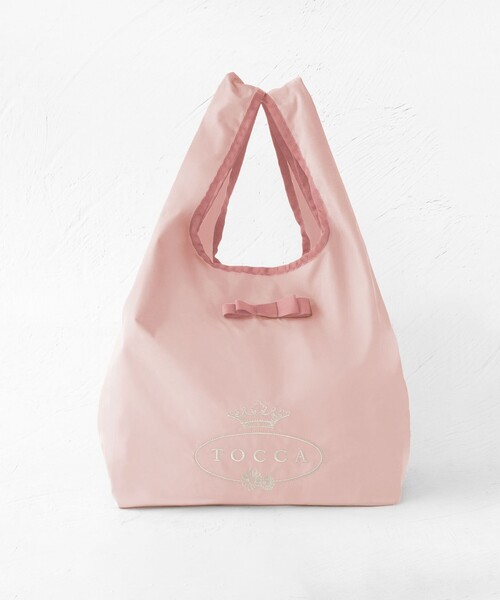 TOCCA(トッカ)の「POINT OF RIBBON ECOBAG エコバッグ(エコバッグ/サブバッグ・レディース・ベージュ系/ブラック系/スカイブルー系/ピンク系/ネイビー系・F)」の11枚目の写真