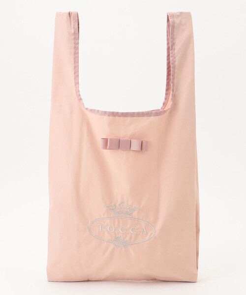 TOCCA(トッカ)の「POINT OF RIBBON ECOBAG エコバッグ(エコバッグ/サブバッグ・レディース・ベージュ系/ブラック系/スカイブルー系/ピンク系/ネイビー系・F)」の15枚目の写真