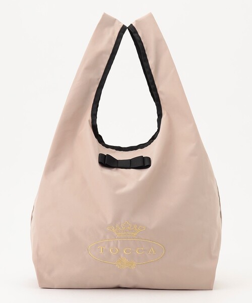 TOCCA(トッカ)の「POINT OF RIBBON ECOBAG エコバッグ(エコバッグ/サブバッグ・レディース・ベージュ系/ブラック系/スカイブルー系/ピンク系/ネイビー系・F)」の18枚目の写真