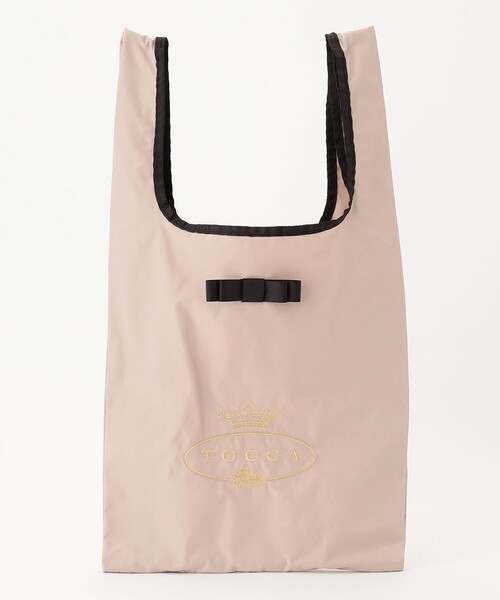 TOCCA(トッカ)の「POINT OF RIBBON ECOBAG エコバッグ(エコバッグ/サブバッグ・レディース・ベージュ系/ブラック系/スカイブルー系/ピンク系/ネイビー系・F)」の19枚目の写真