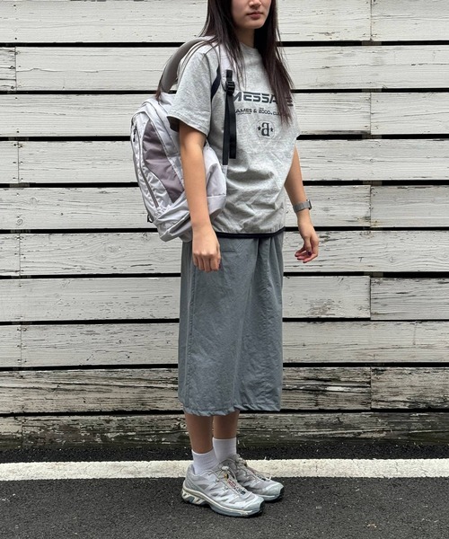 AMESWORLDWIDE（アメスワールドワイド）の「【UNISEX】AMES WORLDWIDE／メッセージラグラン T  2111570（Tシャツ/カットソー・レディース・ブラック/ホワイト/グレー・MEDIUM/LARGE/SMALL）」の9枚目の写真