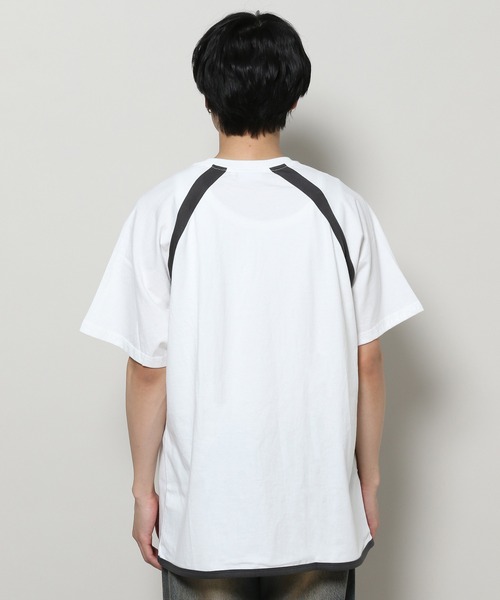 UNISEX】AMES WORLDWIDE／メッセージラグラン T 2111570（T