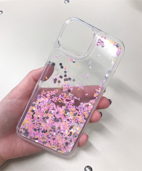 WEGO(ウィゴー)の「WEGO/キラキラiphoneケース(オーロラ)(スマホケース/カバー・レディース・その他3/その他4/その他2/その他1・FREE)」の3枚目の写真