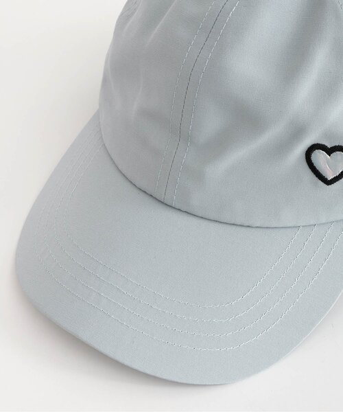 algy（アルジー）の「【UVカット】ALGY ベースボールキャップ（キャップ・キッズ・サックスブルー/ブラック・FREE）」の5枚目の写真