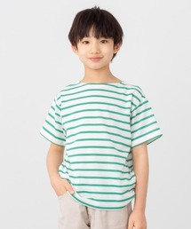 NAVY（ネイビー）の「NAVY バスクボーダー半袖Tシャツ（Tシャツ/カットソー・キッズ）」