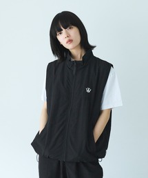 STAND NECK NYLON VEST / スタンドネックナイロンベスト