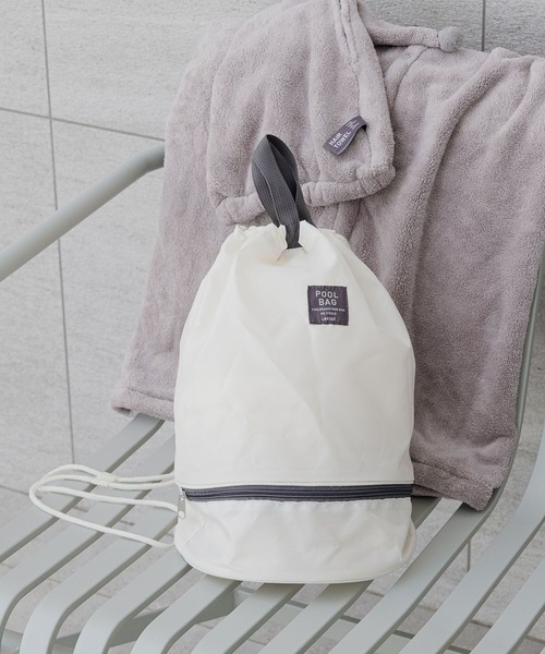 LAKOLE（ラコレ）の「【らこれキッズ】プールバッグ / 117065（その他ベビー用品・キッズ・アイボリー/桜/ネイビー・FREE）」の2枚目の写真