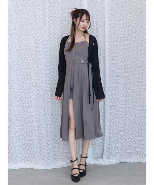 【セール】トリプルリボンシアーカーディガン（カーディガン/ボレロ）｜EATME（イートミー）