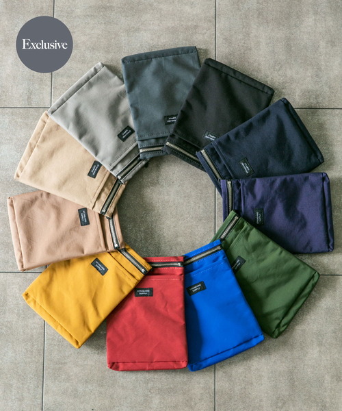STANDARD SUPPLY(スタンダードサプライ)の「『別注』STANDARD SUPPLY×DOORS SLING PURSE M/L(ショルダーバッグ・メンズ・ダークグレー/ブルー/ネイビー/グリーン/レッド/ブラック/グレー/ライトブラウン/ゴールド/パープル/ベージュ・ONE)」の12枚目の写真