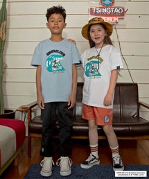 Gremlins × ZOZOVILLA（グレムリン×ゾゾヴィラ）の「RIVER SIDE CULTURE/RSC×GREMLINS(グレムリン) SURFING Tシャツ KIDS (M4)（Tシャツ/カットソー）」