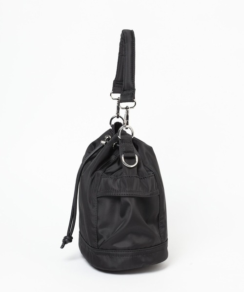 Heather(ヘザー)の「2WAYナイロンBAG 135881(ショルダーバッグ・レディース・ブラック/アイボリー・ONE SIZE)」の9枚目の写真