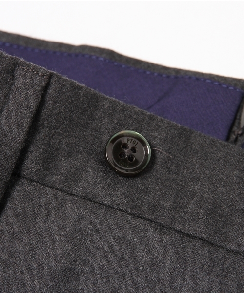 PT01(ピーティーゼロウーノ)の「PT01 / "EVO-F"サキソニー(EXCLUSIVE NEW MODEL)(スラックス・メンズ・シルバー/グレー/ネイビー・42/44/46/48/52/50)」の12枚目の写真