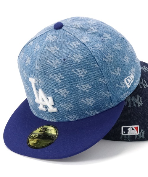 ニューエラ キャップ 59FIFTY デニムモノグラム（キャップ）｜NEW ERA（ニューエラ）