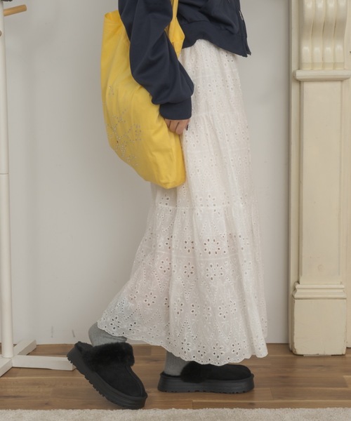 コットンレーススカート / cotton lace skirt（スカート）｜Birthday