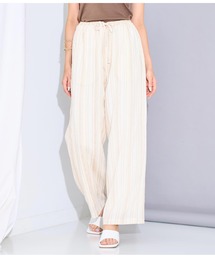 Settimissimo | マルチストライプルーズパンツ(スラックス)