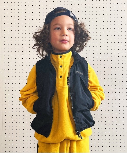 【セール】Nylon Taffeta Vest（ダウンベスト）｜GROOVY COLORS（グルービーカラーズ） 8,910円