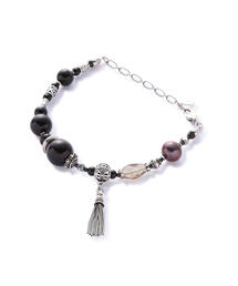 gunda（ガンダ）の「gunda/ガンダ/ONYX BRACELET/C（ブレスレット