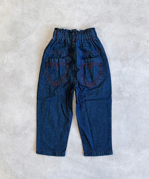 ハイウエストフリルデニムパンツ（デニムパンツ）｜Life Support