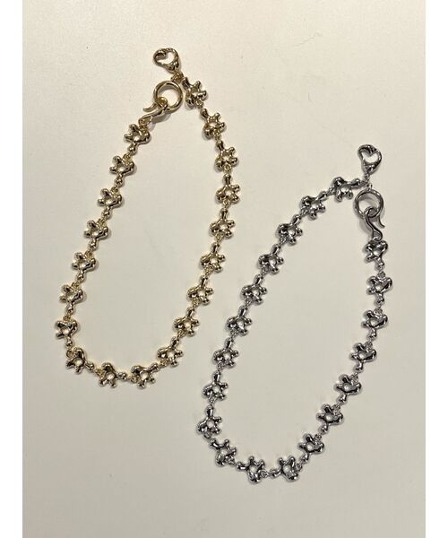 EMODA（エモダ）の「フラワーチェーンネックレス（ネックレス・レディース・ゴールド/シルバー・FREE）」の3枚目の写真