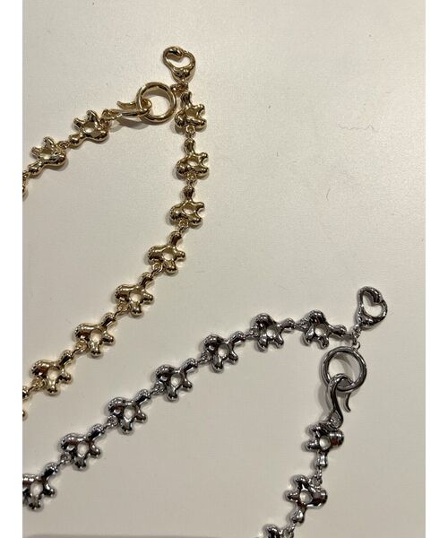 EMODA（エモダ）の「フラワーチェーンネックレス（ネックレス・レディース・ゴールド/シルバー・FREE）」の4枚目の写真