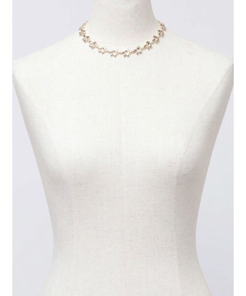 EMODA（エモダ）の「フラワーチェーンネックレス（ネックレス・レディース・ゴールド/シルバー・FREE）」の9枚目の写真