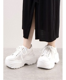 Mafmof | Mafmof(マフモフ)10cmメガ厚底クラッシュソールテックスニーカー(スニーカー)