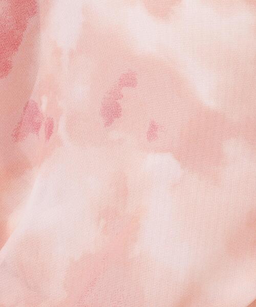 Cutie Blonde（キューティーブロンド）の「◆【洗える】大人の雰囲気を放つ　ぼかし柄シアーシャツ（シャツ/ブラウス・レディース・ベージュ系/ピンク系5/ブラック系・02/03/04）」の11枚目の写真