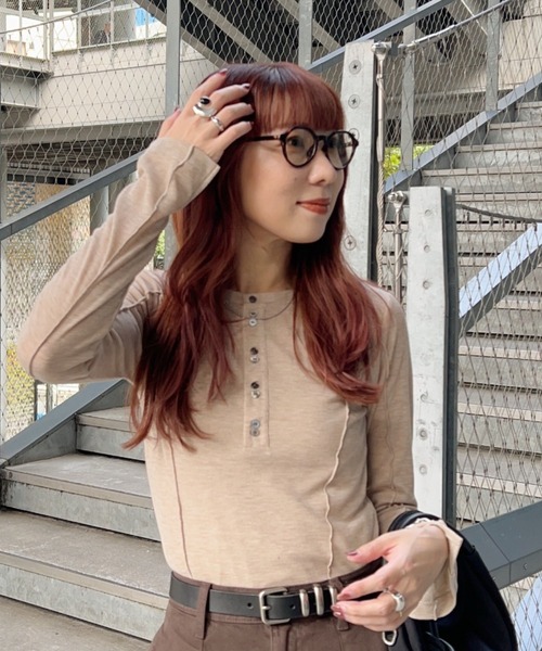 y/m（イム）の「Shades m01（サングラス・レディース・ブラウン/ブラック・FREE）」の2枚目の写真