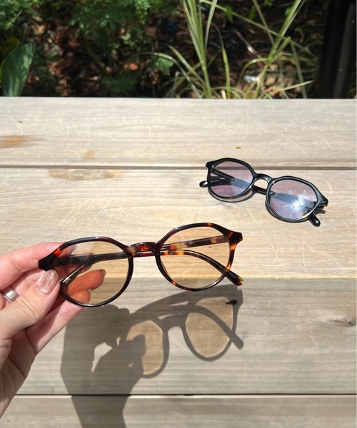 y/m（イム）の「Shades m01（サングラス・レディース・ブラウン/ブラック・FREE）」の7枚目の写真