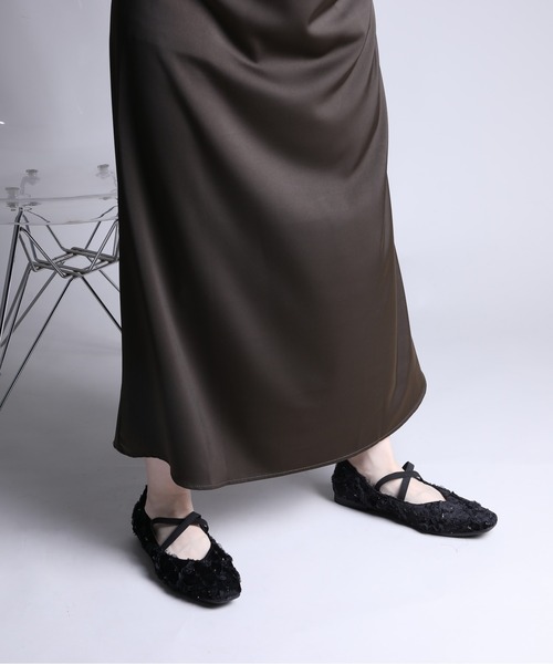 shoes365(シューズスリーシックスファイヴ)の「【shoes365】立体花デザインのパンプス(パンプス・レディース・オフホワイト/ブラック/ブラウン/グリーン・22.5cm/23.0cm/23.5cm/24.0cm/24.5cm)」の20枚目の写真