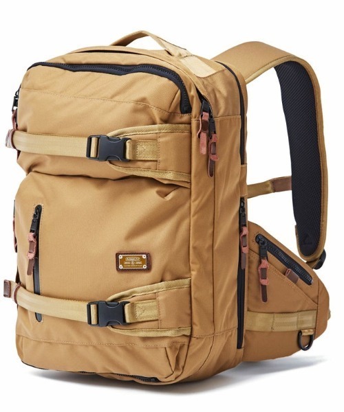 AS2OV(アッソブ)の「【AS2OV/アッソブ】 CORDURA DOBBY 305D 3WAY BACK PACK S / バックパック(バックパック/リュック・メンズ・ブラック/カーキ・FREE)」の2枚目の写真