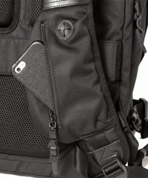 AS2OV(アッソブ)の「【AS2OV/アッソブ】 CORDURA DOBBY 305D 3WAY BACK PACK S / バックパック(バックパック/リュック・メンズ・ブラック/カーキ・FREE)」の11枚目の写真