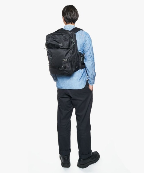 AS2OV(アッソブ)の「【AS2OV/アッソブ】 CORDURA DOBBY 305D 3WAY BACK PACK S / バックパック(バックパック/リュック・メンズ・ブラック/カーキ・FREE)」の14枚目の写真