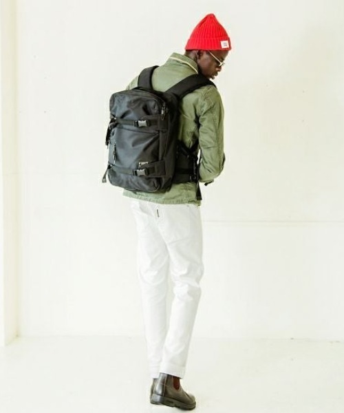 AS2OV(アッソブ)の「【AS2OV/アッソブ】 CORDURA DOBBY 305D 3WAY BACK PACK S / バックパック(バックパック/リュック・メンズ・ブラック/カーキ・FREE)」の15枚目の写真