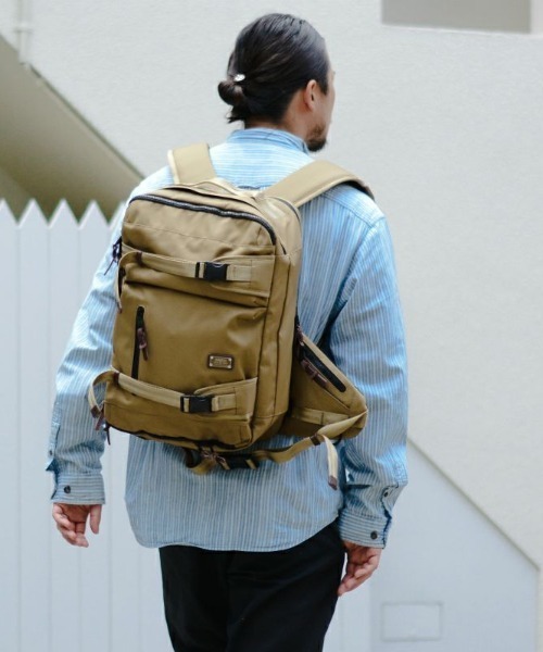AS2OV(アッソブ)の「【AS2OV/アッソブ】 CORDURA DOBBY 305D 3WAY BACK PACK S / バックパック(バックパック/リュック・メンズ・ブラック/カーキ・FREE)」の21枚目の写真